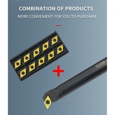 Outil polyvalent de barre d'alésage de tournage de tour 20X200 mm pour usinage