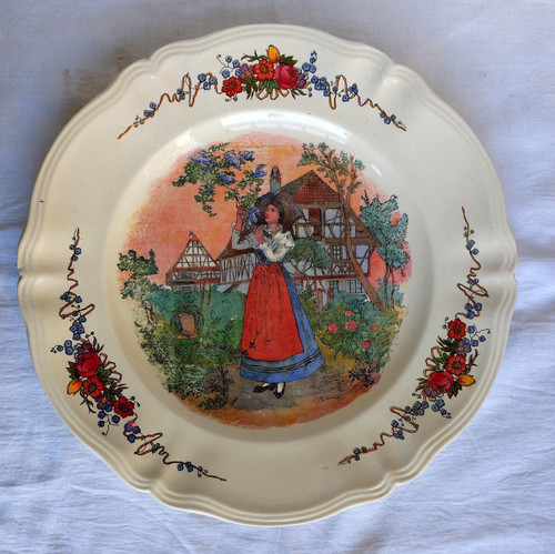 Sarreguemines obernai plat - obernai,,