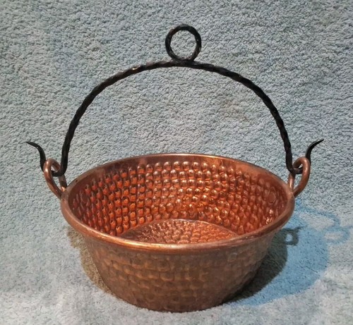 Chaudron cuivre anse - chaudron, en
