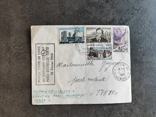 1ERE LIAISON AIR FRANCE QUADRIREACTEUR BOEING 707 PARIS ANCHORAGE TOKYO 1960 TBE