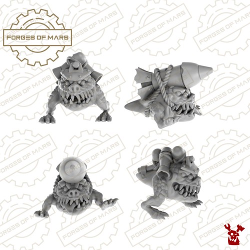 Space orcs dakka clan - -, head
