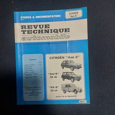 Revue Technique Citroen Ami 8 Ami 6 35 Cv et Ak -B 33 Cv
