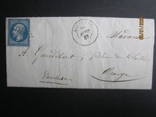 Lettre GC 65 ALLEVARD - 37 Isère - Indice POTHION 4 