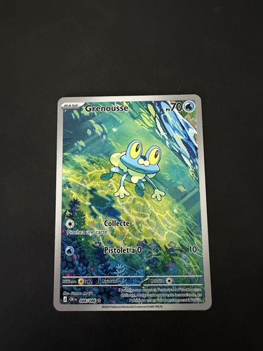 Carte pokemon grenousse - carte,