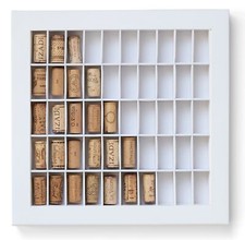 Boîte 50 cases pour bouchons de vin - Leuchtturm