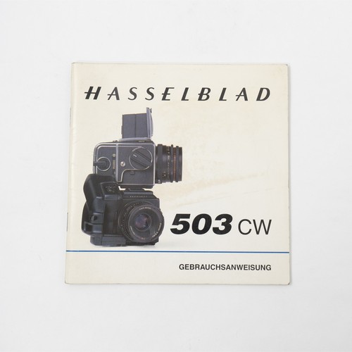 Hasselblad 503cw manual - hasselblad,