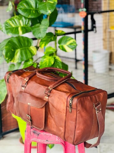 Sac voyage cuir - de,