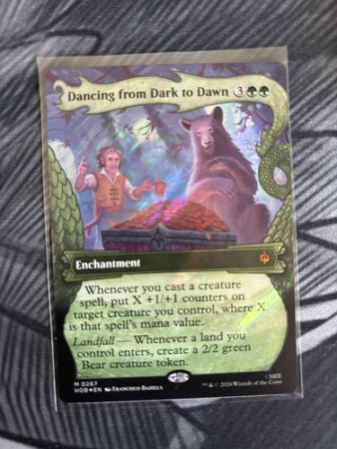 Dancing from dark - dawn,