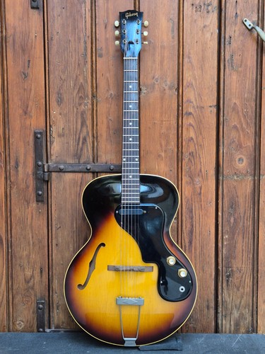 1963 gibson 120t sunburst - es-120t,