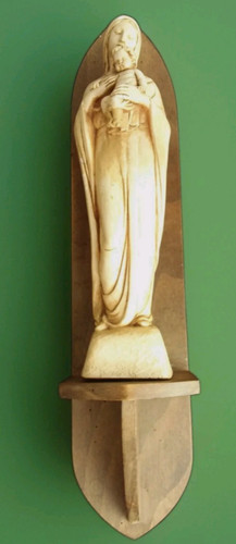 Ancienne statue vierge - statue, la