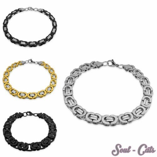 Bracelet chaîne plaquée - bracelet,