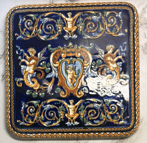Dessous plat faïence de - plat,