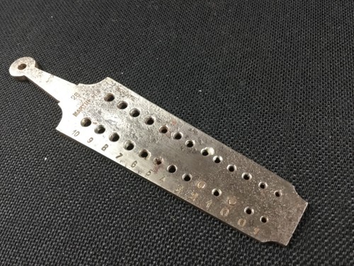 Ancien outils horlogerie jauge - ancien,