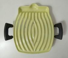 Gril à viande vintage Tostador Le Creuset en fonte émaillée design Raymond Loewy