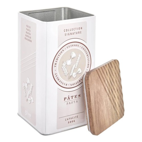 Boîte pâtes métal - pâtes, en