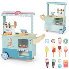 Chariot à Glaces pour Enfants Stand de Glaces pour Tout-petits Distributeur Aut