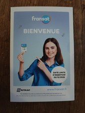 Récepteur Décodeur Satellite HD Fransat HD 9947 - Carte Fransat Incluse, 12V