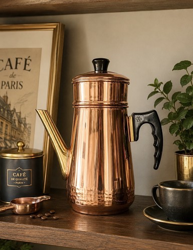 Cafetière ancienne complète