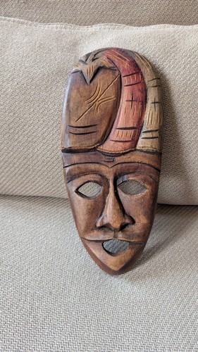 Ancien masque africain - masque,