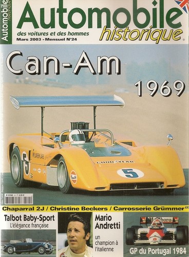 Automobile historique canam - historique, 24