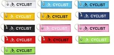 Porte cles clefs velo cycliste