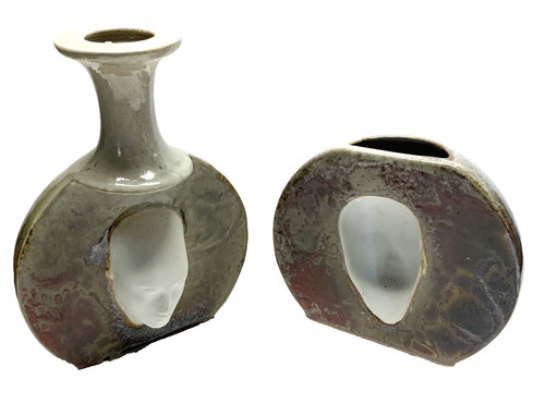 Rare vase bouteille poterie - vase, "