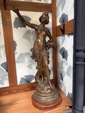 statue en régule Auguste