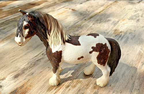 Schleich brown white - brown, &