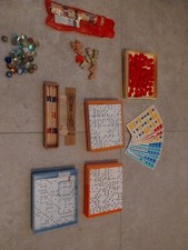 Ancien jeu dominos loto - ancien,