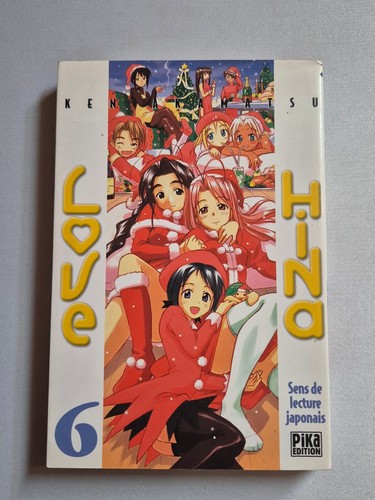 Livre manga love hina - livre, tome