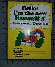 Fiche concessionnaire Renault