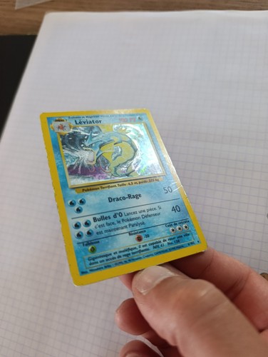 Carte pokémon léviator - carte, 6/102