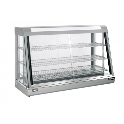 Vitrine inox chauffante 373