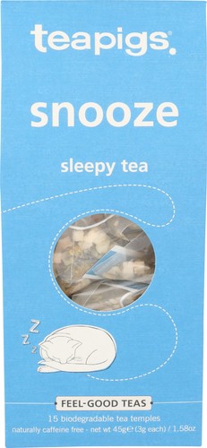 Organic snooze herbal tea made - organic,
