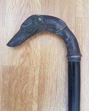 Ancienne CANNE en Bois et