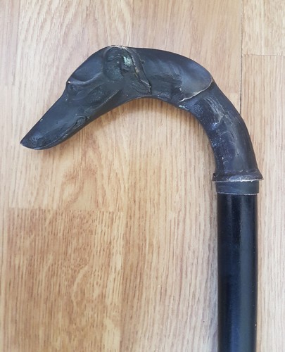 Ancienne canne bois et - bois,