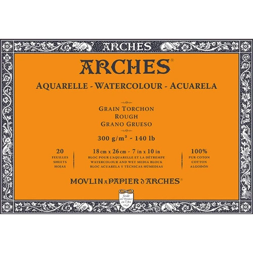 Bloc aquarelle 18x26cm - aquarelle,