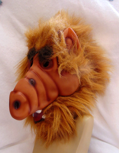 Vintage alf mask 1987 alien - alf,