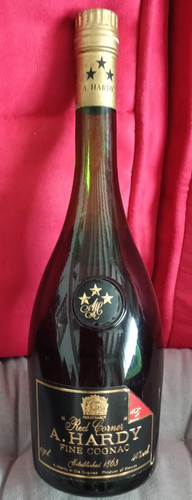 Bouteille fine cognac - ,
