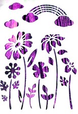 POCHOIR PLASTIQUE 26*18cm 