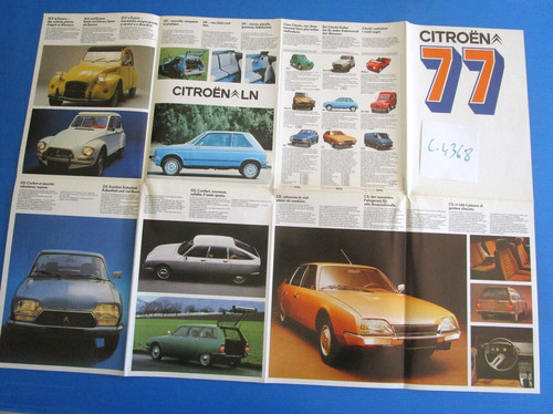 4368 citroen dépliant - :,