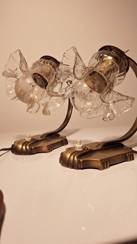 Paire lampes chevet - paire, de