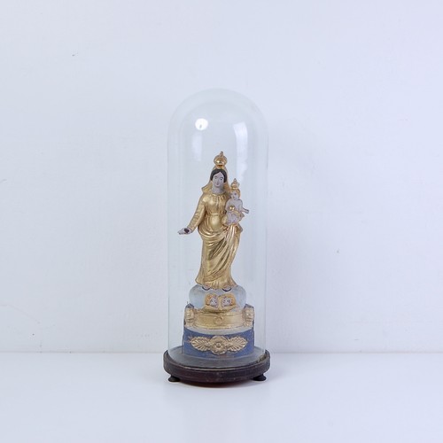 Antique statue madonna avec - madonna,