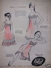 PUBLICITÉ 1960 VITOS BAS