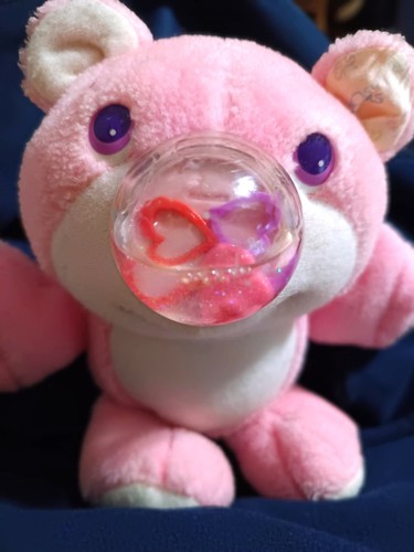 Peluche ours rose nosy - rose,