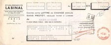 1957  ETS LABINAL A PARIS -