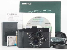 Appareil photo numérique Fujifilm Fuji X10 12 mégapixels noir avec boîte LIRE...