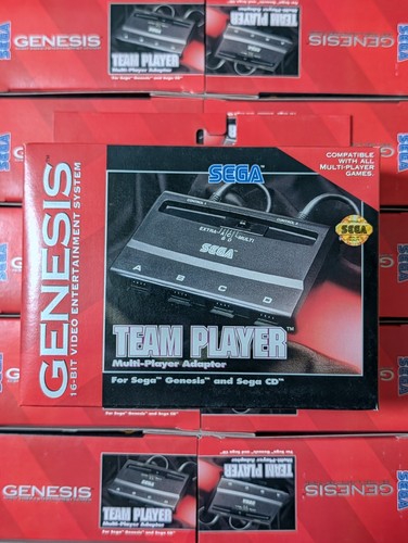 Sega genesis team player - sega, cd