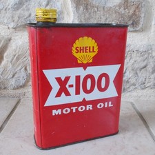 Ancien Bidon d'Huile SHELL