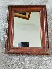 PETIT MIROIR MURAL EN BOIS DANS LE STYLE LOUIS XVI EPOQUE FIN DU XIXème SIECLE